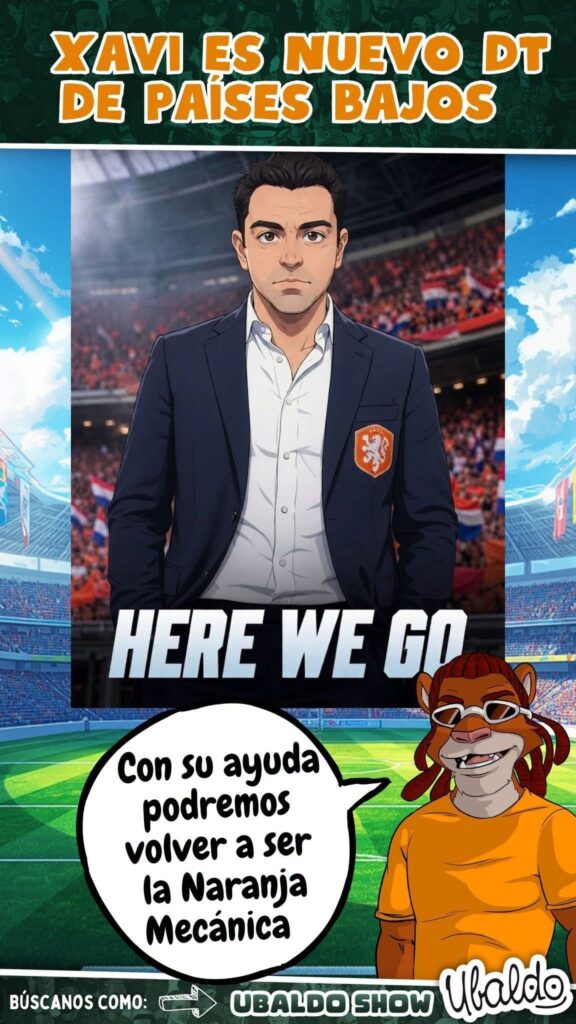 🇳🇱💣 ¡BOMBAZO: XAVI SE VA A DIRIGIR A LA ORANJE!