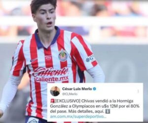 ¡LA HORMIGA DEJA CHIVAS Y SE VA A EUROPA! 👋🏻🐜🇬🇷