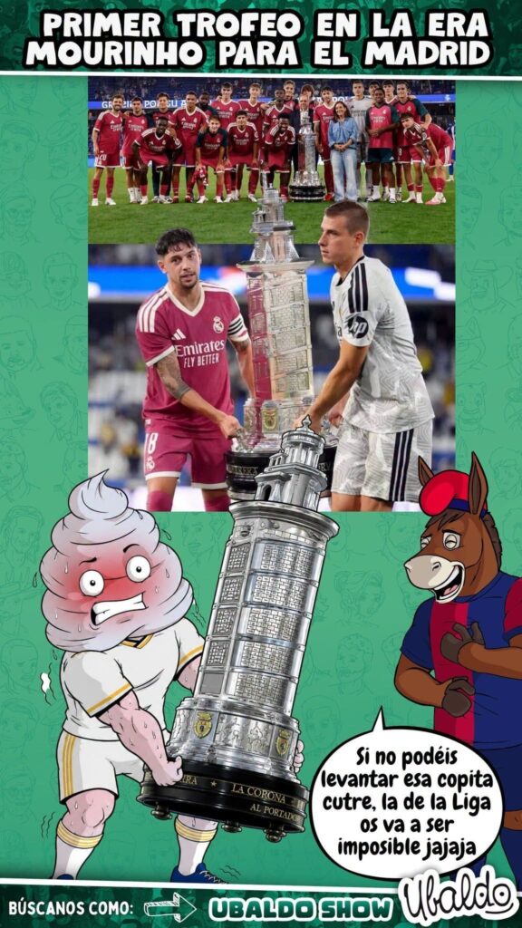 🏆 ¡REAL MADRID LEVANTA 40 KILOS DE TROFEO! 💪🔥
