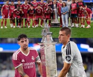 🏆 ¡REAL MADRID LEVANTA 40 KILOS DE TROFEO! 💪🔥