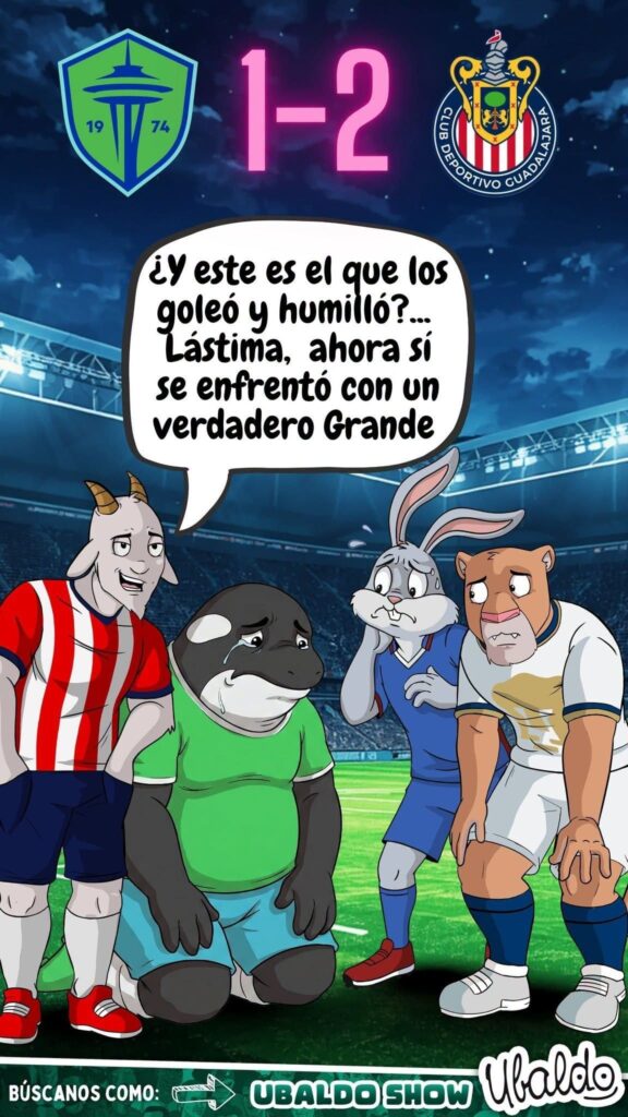 🐐🔥 ¡CHIVAS PUSO A SEATTLE EN SU LUGAR!