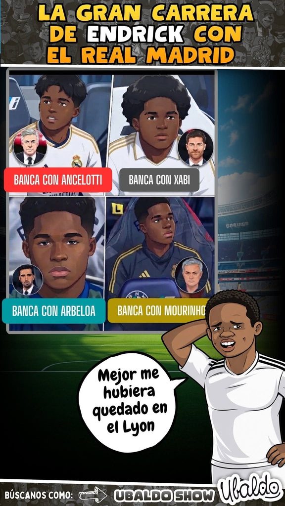😂🇧🇷 ¡ENDRICK DEBE ESTAR PENSANDO: “MEJOR ME HUBIERA QUEDADO EN LYON”!