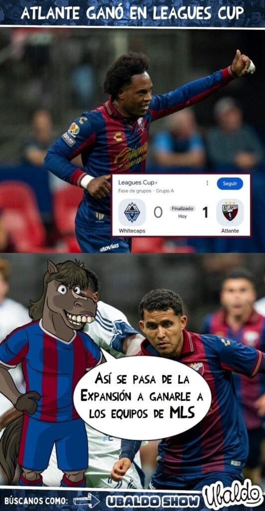 🐎🔥 ¡ATLANTE DEBUTÓ CON TRIUNFO EN LA LEAGUES CUP!