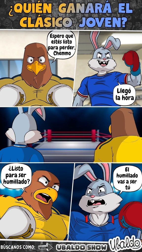 🥊🔥🦅🐰 ¡HOY SE PRENDEN LOS GUANTES EN EL CLÁSICO JOVEN!