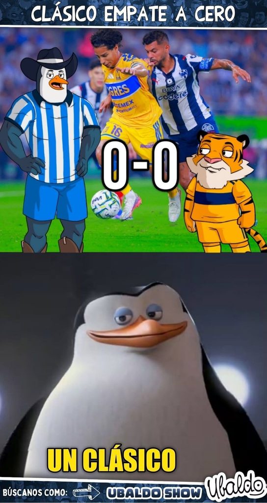 😑🤠🐯 ¡EL CLÁSICO REGIO TERMINÓ EN CLÁSICO… EMPATE A CERO!