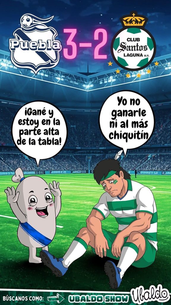 🐧🔥 ¡EL PUEBLA ANDA BRAVO!