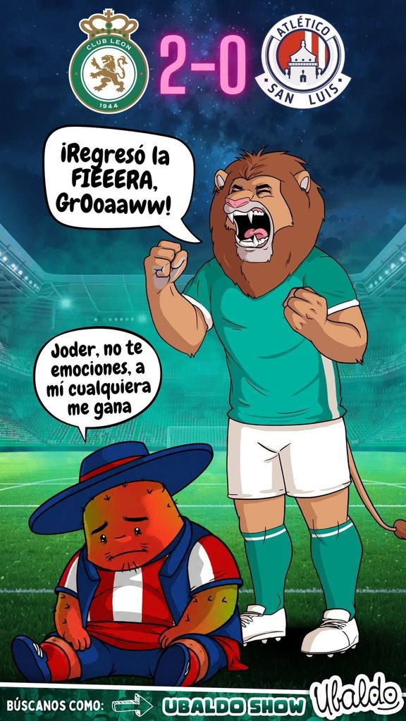 🦁🔥 ¡REGRESÓ LA FIERA! León despertó y derrotó 2-0 AL SAN LUIS con doblete de Díber Cambindo. 💥⚽