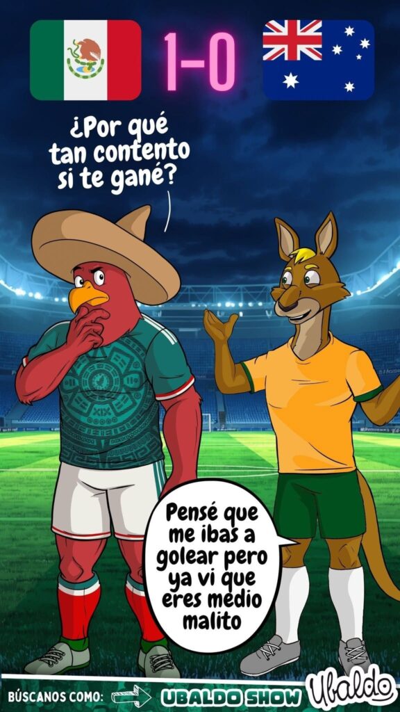 México gana a Australia