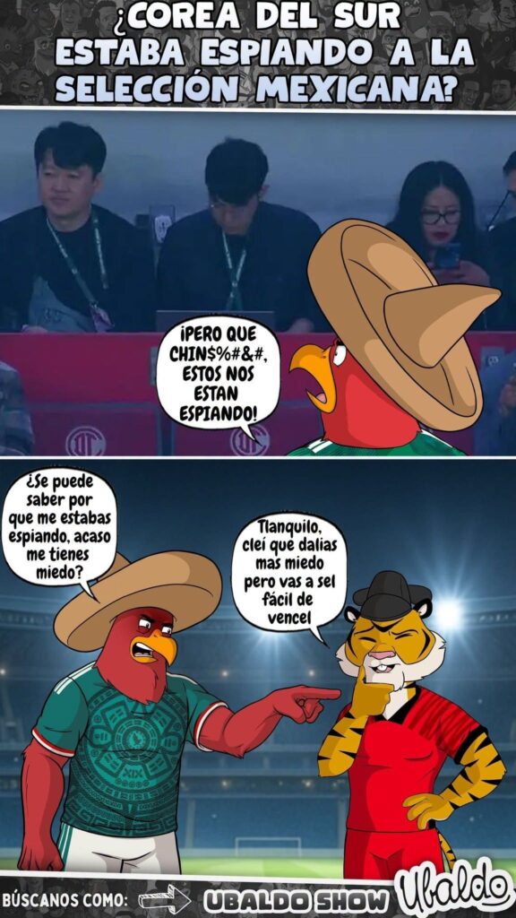 ¿COREA DEL SUR ESTABA ESPIANDO A LA SELECCIÓN MEXICANA?