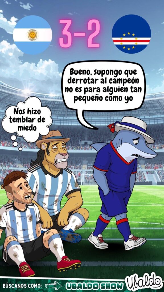 😱🇨🇻 ¡CABO VERDE HIZO TEMBLAR AL CAMPEÓN! Argentina sobrevivió de milagro 🔥