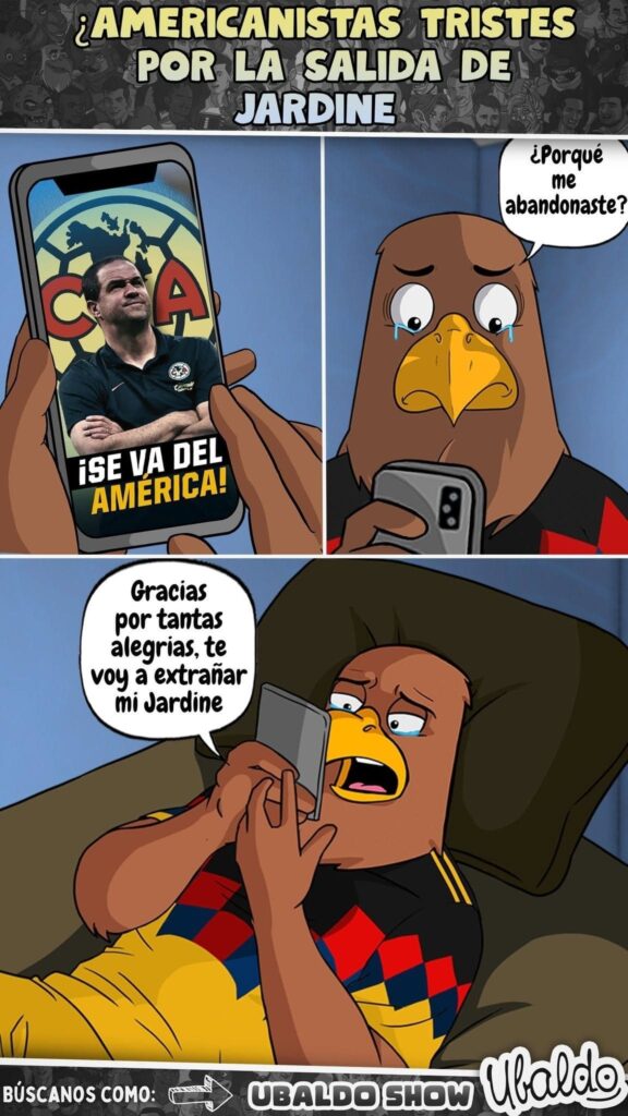 ¿AMERICANISTAS TRISTES POR LA SALIDA DE JARDINE?