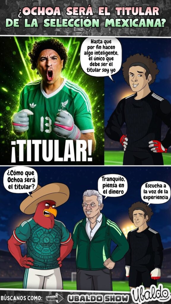 ¿OCHOA SERÁ EL TITULAR DE LA SELECIÓN MEXICANA?