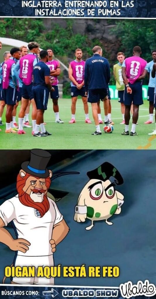 ¡INGLATERRA ENTRENANDO EN LAS INSTALACIONES DE PUMAS! 🫪🫪