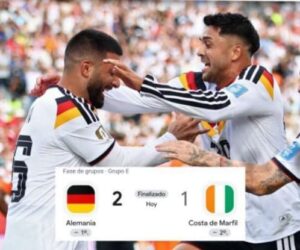 Alemania sufrió para ganarle a Costa de Marfil
