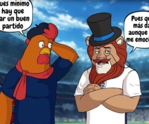 ¿Está bueno el partido por el tercer lugar no? 😅