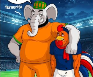 La selección de Francia perdió 1-2 contra Costa de Marfil en un partido amistoso de preparación.