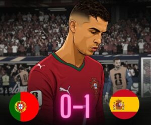 💔🐐 ¡MERINO ROMPE A PORTUGAL EN EL 91′! El último baile de Cristiano termina en tragedia 🇪🇸😭🇵🇹