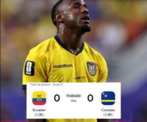 ¡ECUADOR NO PUDO GANARLE A CURAZAO! 😂😂