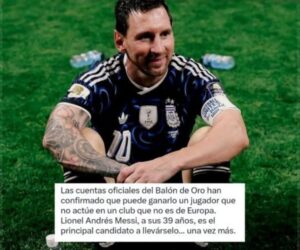 ¡CALIENTAN LOS 9 BALONES DE ORO PARA EL GOAT! ⚽🥇