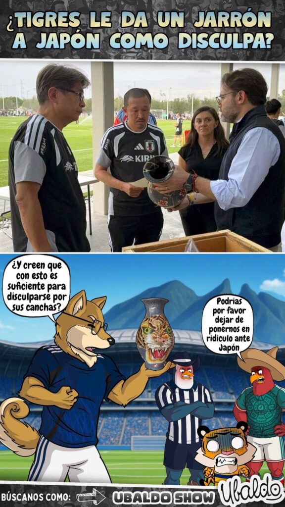 ¿TIGRES LE DA UN JARRÓN A JAPÓN COMO DISCULPA?