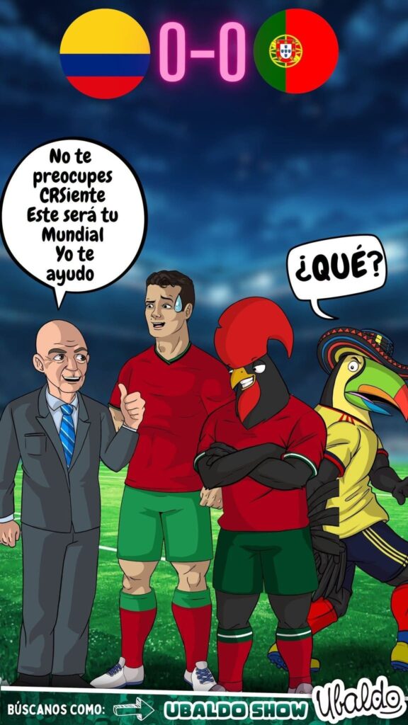 👀🇨🇴 ¿HAY FAVORITISMO? Portugal sobrevivió gracias a una decisión que ya da de qué hablar
