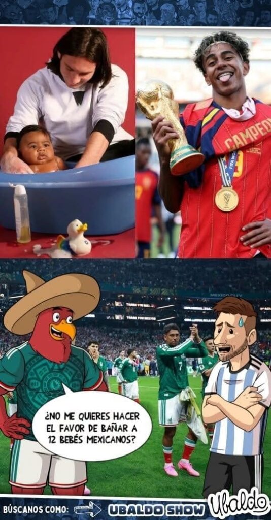 ¡UN BAÑITO DE MESSI Y PUM LLEGA LA PRIMERA DE MÉXICO! 😎🇲🇽