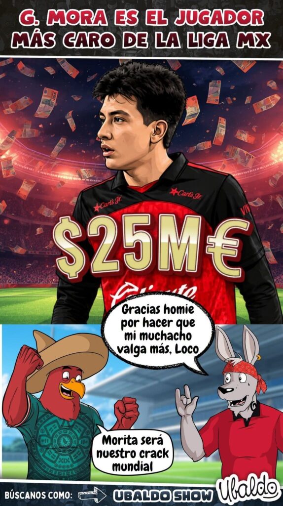 💰🤯 ¡YA VALE UNA FORTUNA! Gilberto Mora rompe el mercado de la Liga MX 🇲🇽