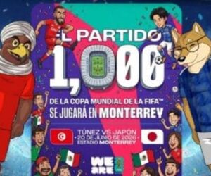 EL PARTIDO #1000 SERÁ EN MÉXICO