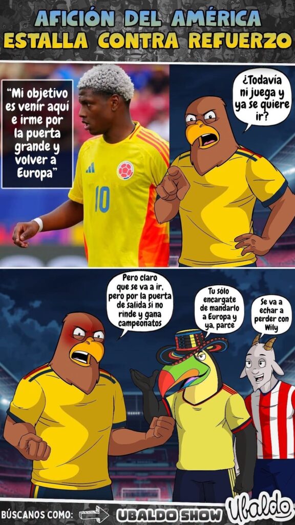 🦅😂 ¡¿APENAS LLEGÓ AL AMÉRICA Y YA PIENSA EN EUROPA?! ✈️🔥