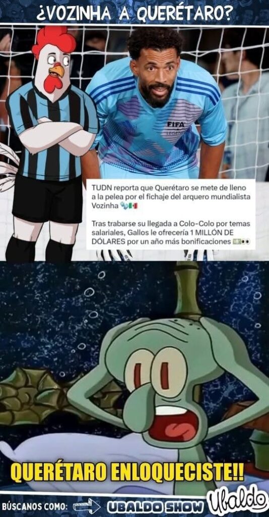 🤯🔥 ¡QUERÉTARO QUIERE DAR EL BOMBAZO CON VOZINHA! 🧤⚽