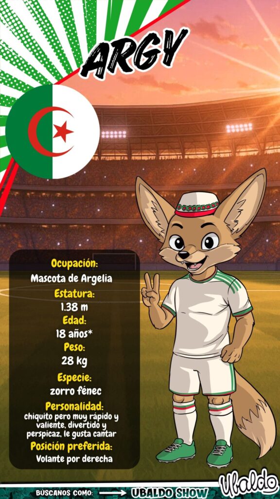 🦊🇩🇿 ¡ARGY, EL PEQUEÑO GIGANTE DEL DESIERTO! ⚽🎶