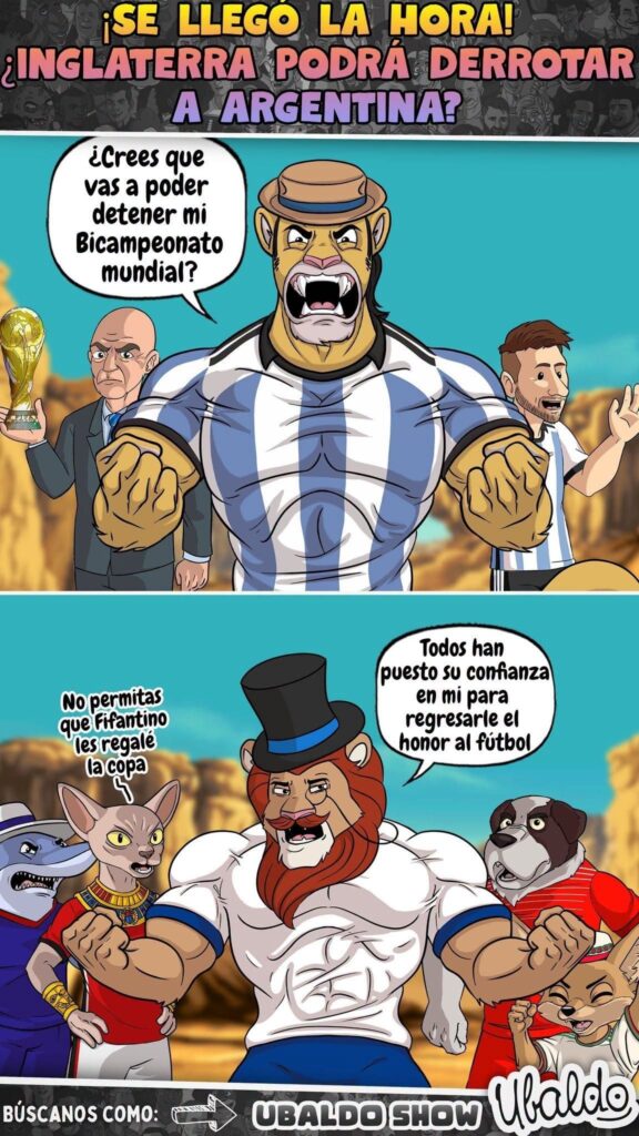 Por todos los que no pudieron contra la FIFA... digo, contra Argentina 💪