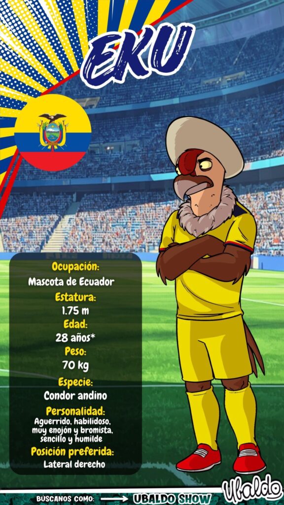 🦅🇪🇨 ¡CONOZCAN A EKU, EL CÓNDOR QUE DEFIENDE EL ORGULLO DE ECUADOR! 🔥