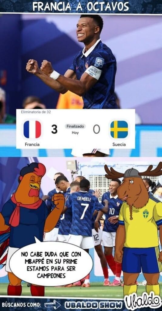 ¡FRANCIA ESTÁ EN OCTAVOS GRACIAS A MBAPPÉ! 🇫🇷🔥