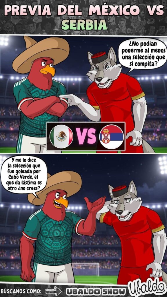 PREVIA DEL MÉXICO VS SERBIA