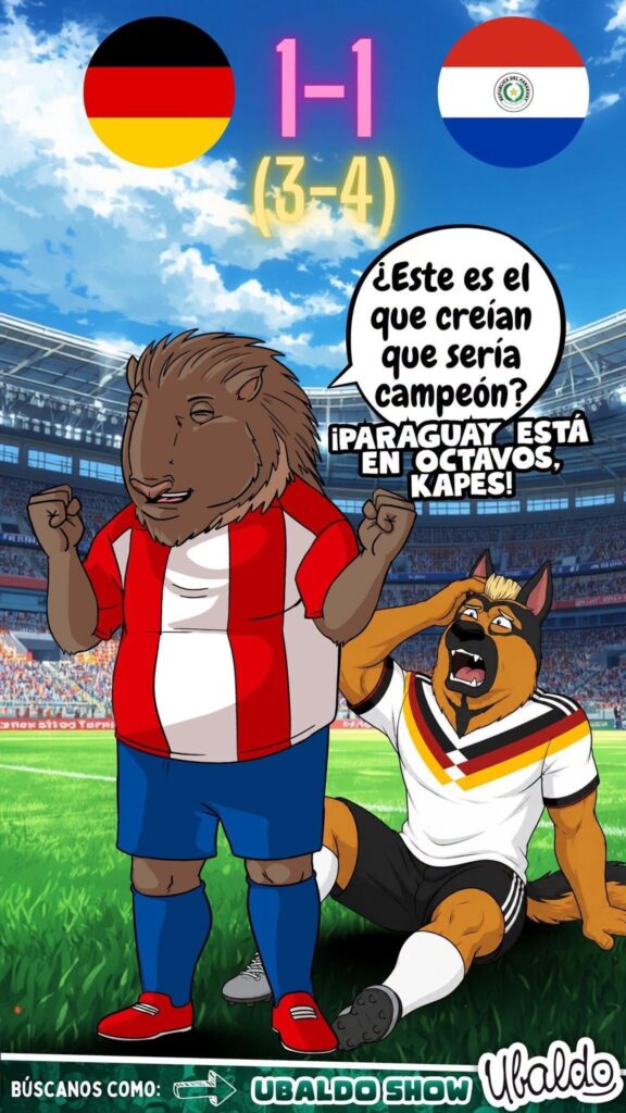 😱🇵🇾 ¡SE ACABÓ EL "PODERÍO" ALEMÁN! Paraguay los mandó a casa desde los penales 🔥🏆
