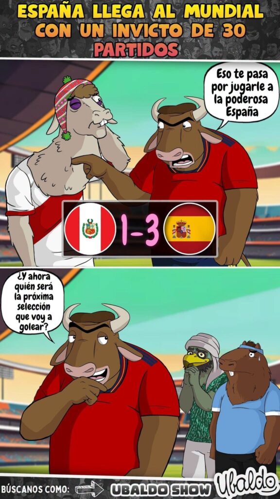 ESPAÑA LLEGA AL MUNDIAL CON UN INVICTO DE 30 PARTIDOS