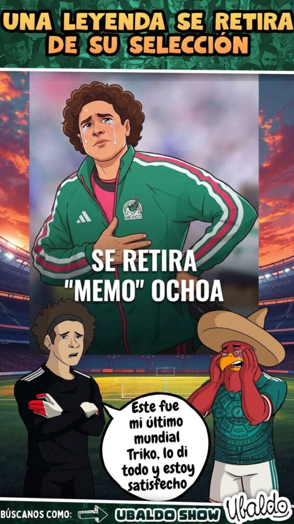 Se va una leyenda de la Selección Mexicana. 🇲🇽🧤