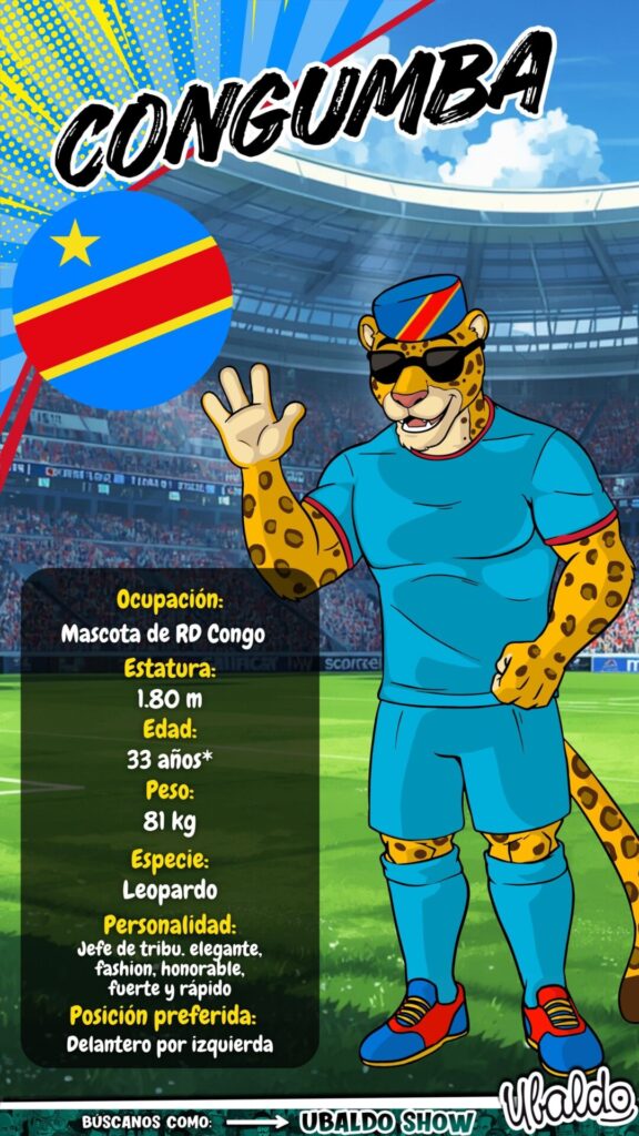 🐆🇨🇩 ¡CONGUMBA, EL JEFE DE LA SELVA! 👑⚽