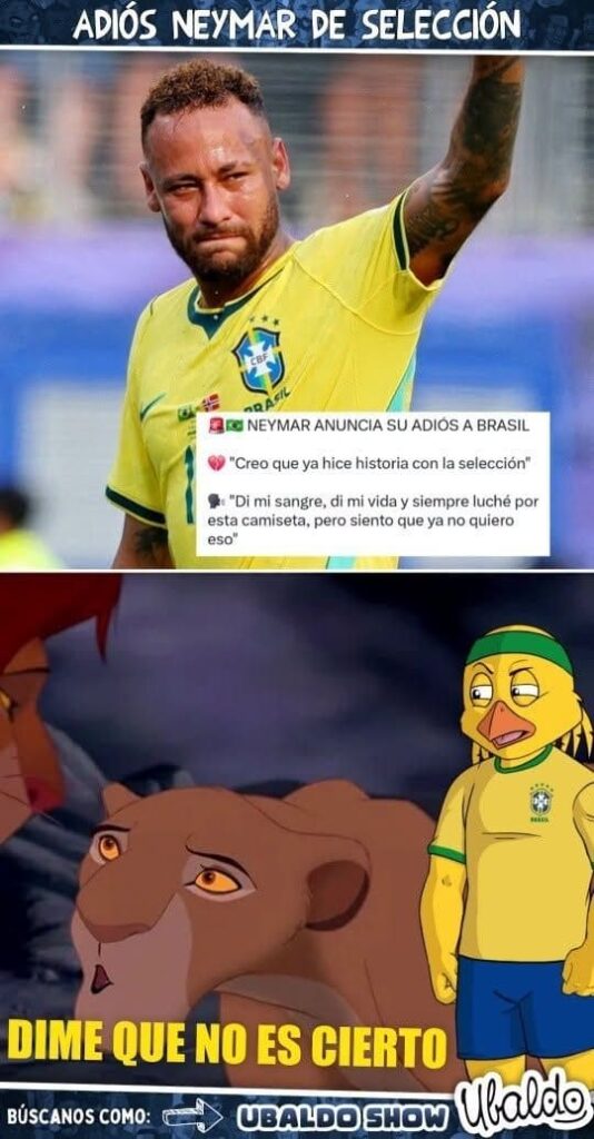 😢🇧🇷 ¡NEYMAR LE DICE ADIÓS A LA SELECCIÓN DE BRASIL! 💔⚽