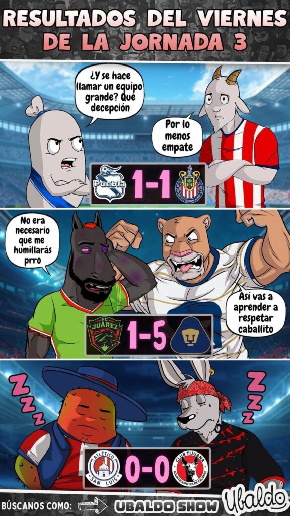 🔥⚽ ¡VIERNES BOTANERO DE LOCURA! CHIVAS TROPIEZA, PUMAS APLASTA Y SAN LUIS VS TIJUANA… ¡NOS DIO SUEÑO! 😴🍿