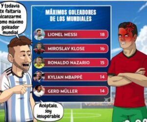 CR7 METE DOBLETE Y CADA VEZ ESTÁ MÁS CERCA DE ALCANZAR A MESSI