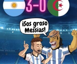 🐐😮 Pobre Argelia: le tocó enfrentarse a Messi en modo Dios del fútbol 🇦🇷⚽🔥
