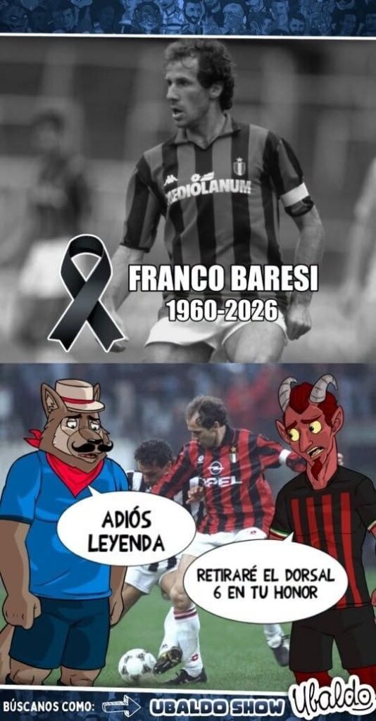 ⚫😓 ¡SE NOS FUE UNA LEYENDA ETERNA DEL MILAN! 🇮🇹🏆
