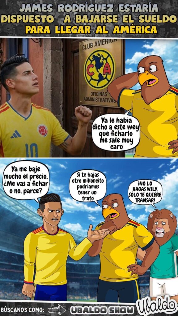 🚨🦅 ¡JAMES RODRÍGUEZ PODRÍA SER EL NUEVO BOMBAZO DEL AMÉRICA! 🇨🇴⚽