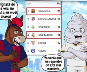 😬⚪ ¡EL MADRID YA VE AL BARÇA A 6 PUNTOS DE DISTANCIA!