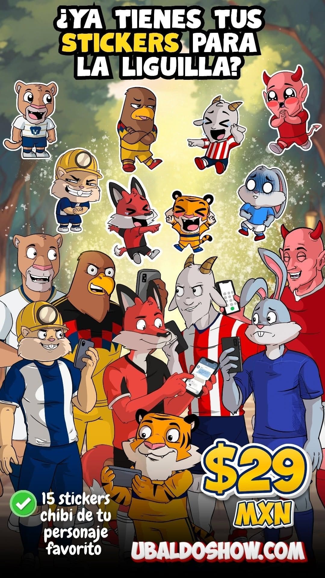 Stickers para la Liguilla