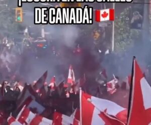 🇨🇦🔥 ¡Canadá se vuelca a las calles! Impresionante caravana rumbo al debut mundialista