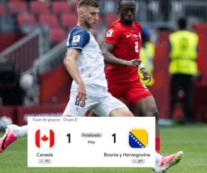 ¡QUEDÓ A DEBER CANADÁ!