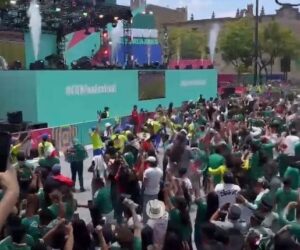 ¡ASÍ SE VIVIÓ EL PRIMER PARTIDO DE LA SELECCIÓN DESDE FIFA FAN FESTIVAL™️ GUADALAJARA!🇲🇽⚽️🤩!